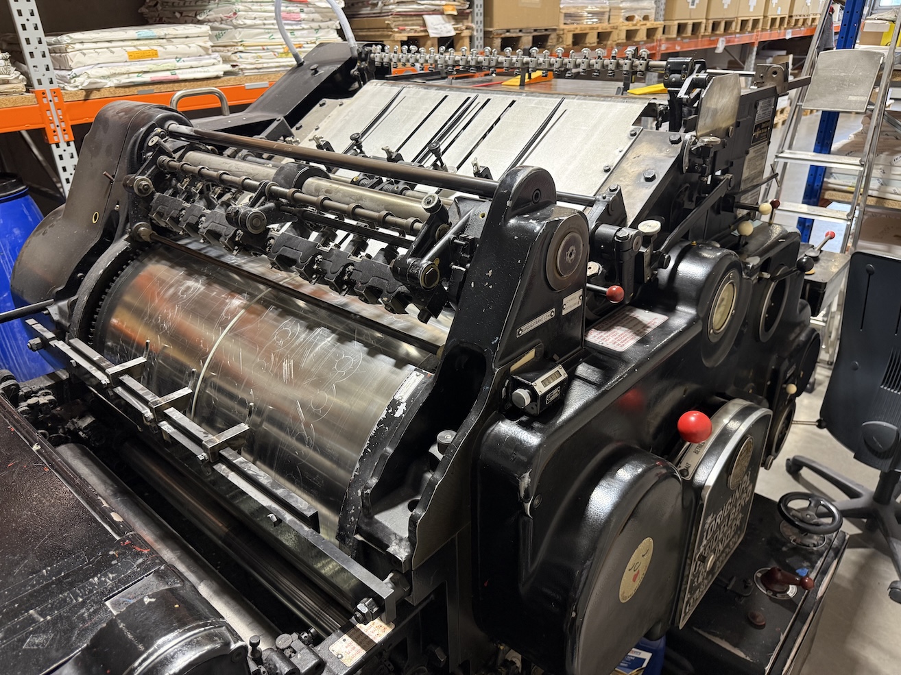 Heidelberg Cylinder SBB 57x82 cm