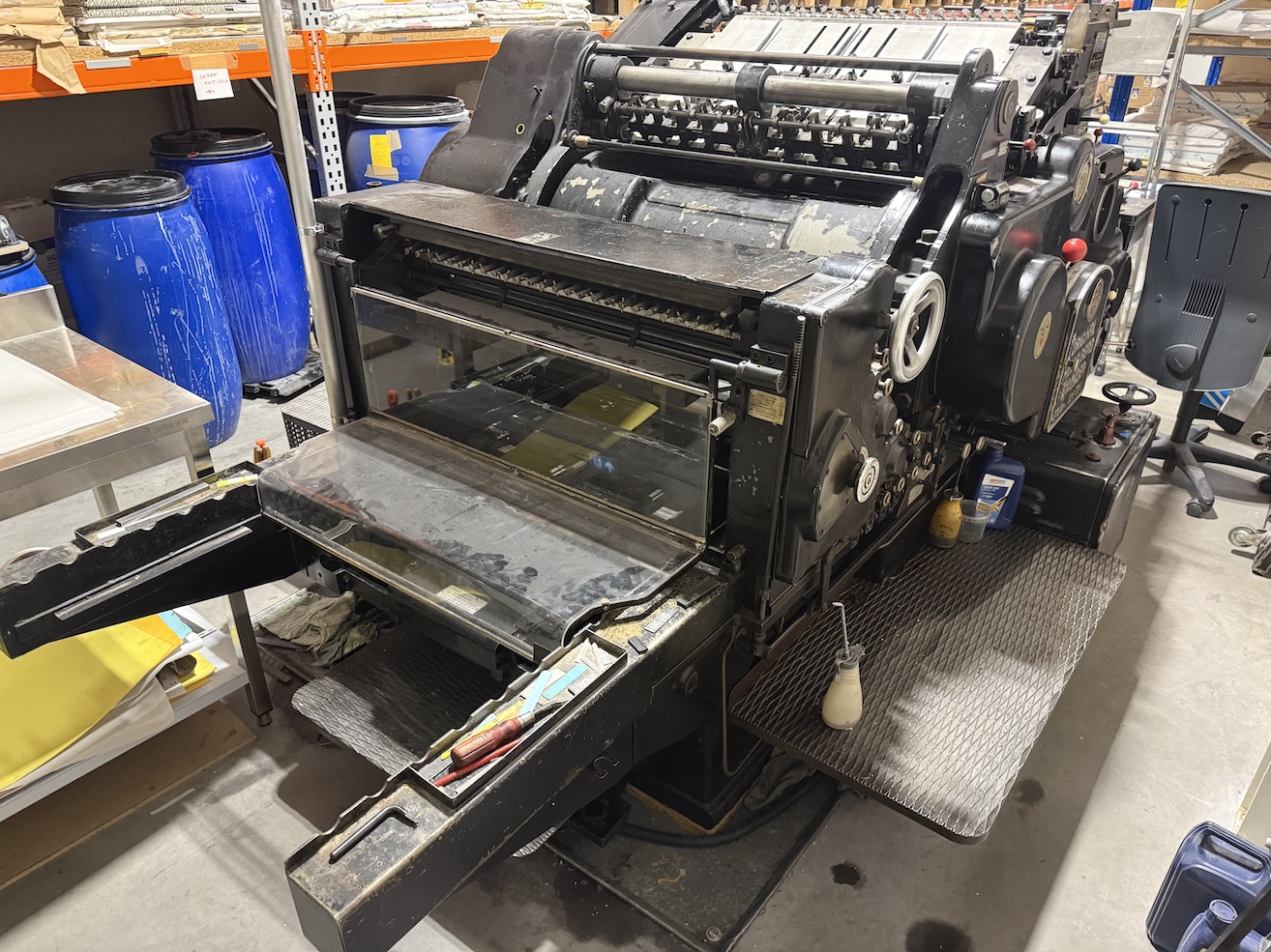 Heidelberg Cylinder SBB 57x82 cm