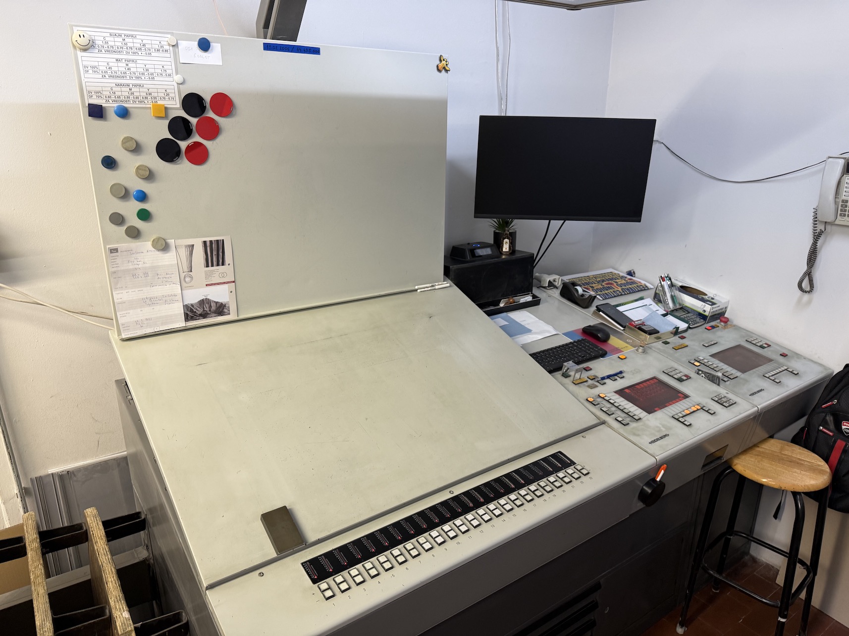 Heidelberg SM 74-4 H Straight machine