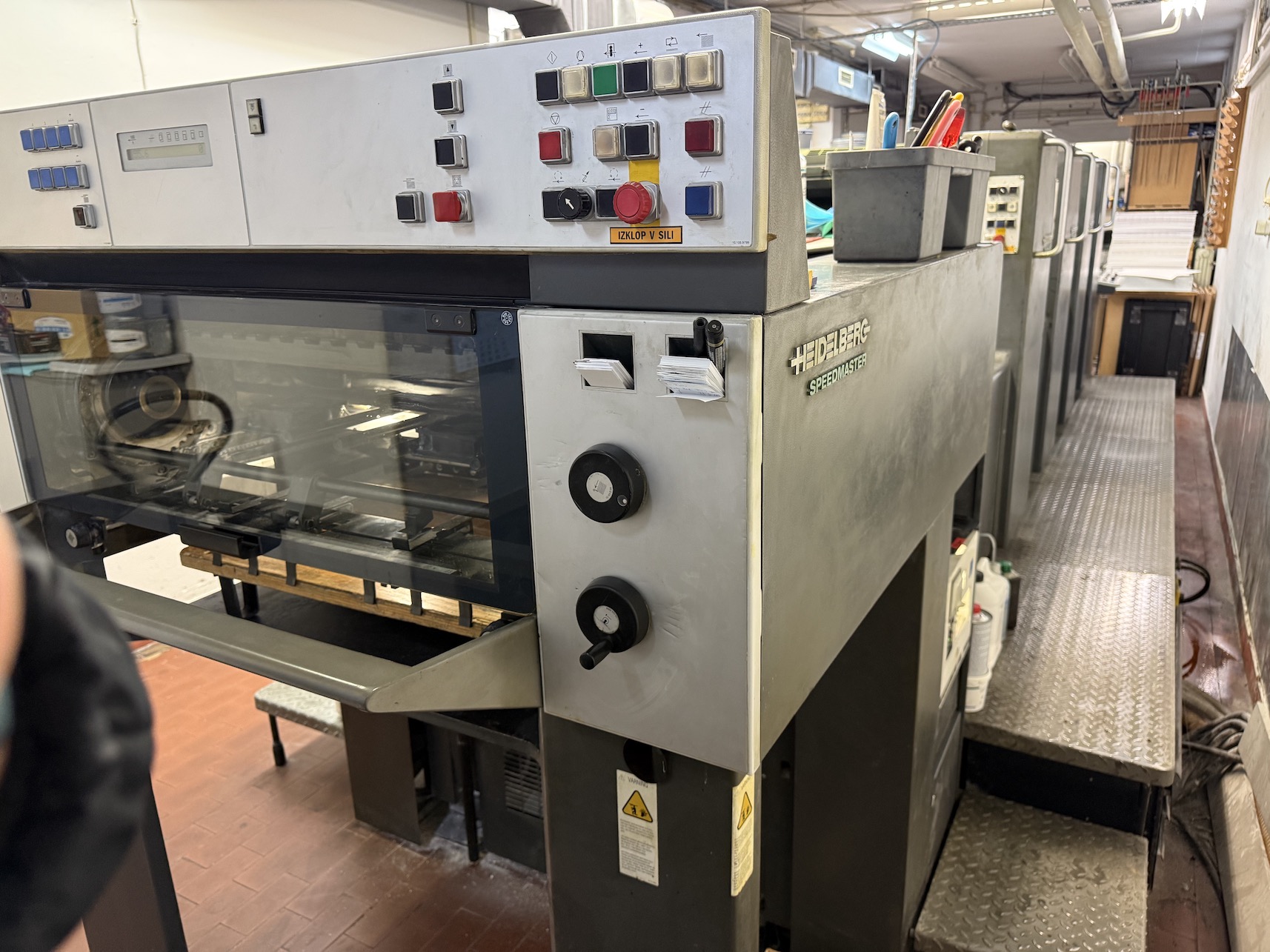 Heidelberg SM 74-4 H Straight machine