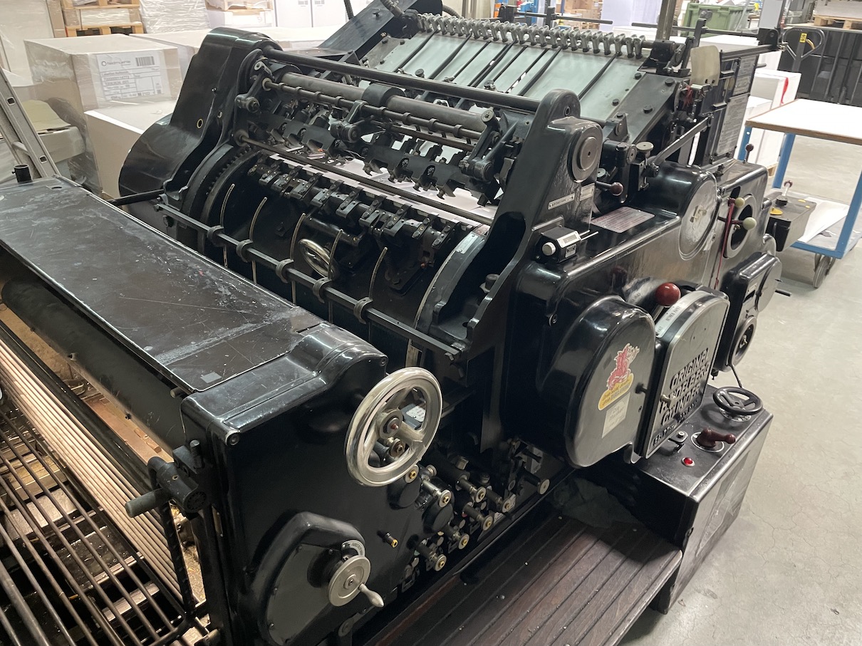 Heidelberg Cylinder SBG 56 x 77 cm