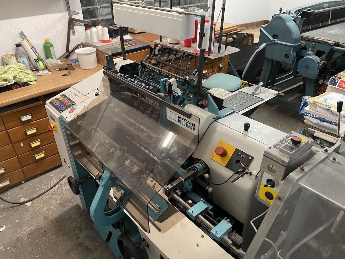 Brehmer 381/4 Sewing machine with Headop
