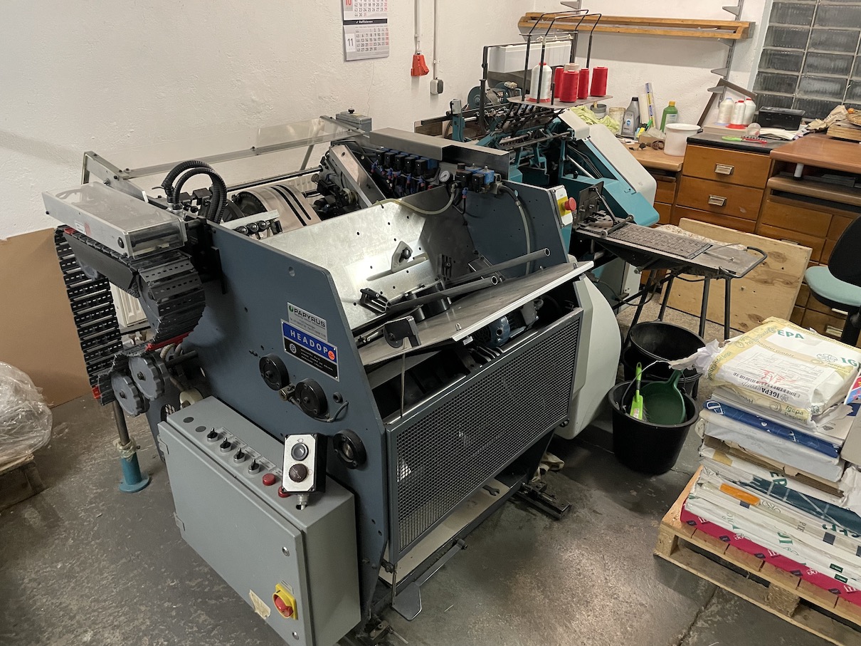 Brehmer 381/4 Sewing machine with Headop