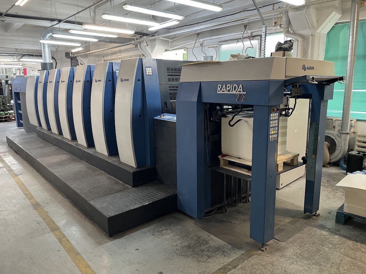 KBA Rapida 76-5+L SAPC ALV2 UV