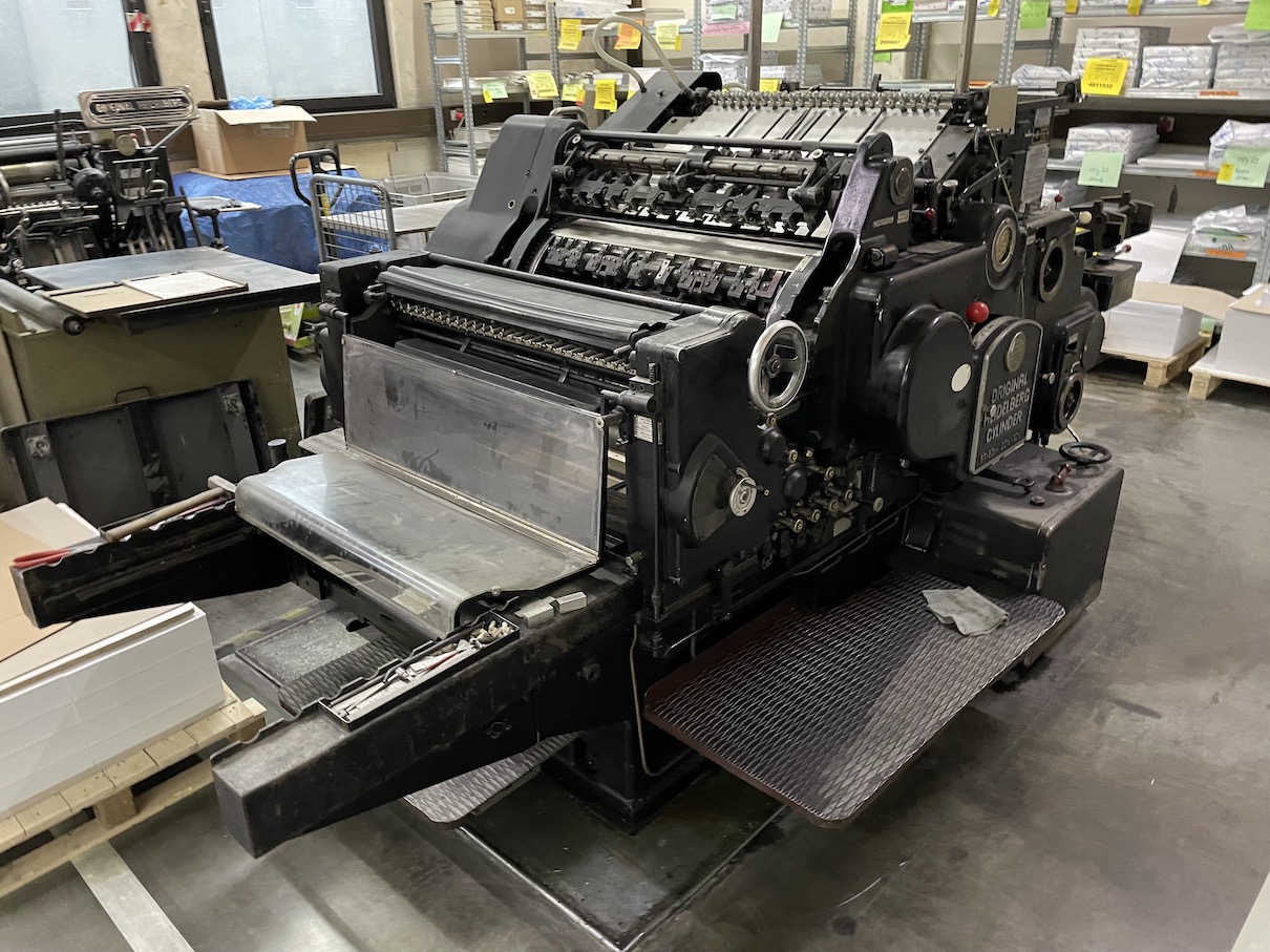 Heidelberg Cylinder SBB